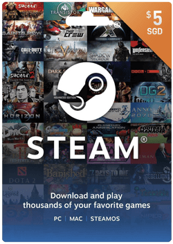 Steam Wallet Code SGD